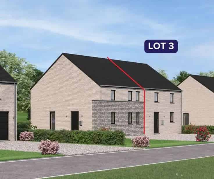 Nieuwbouwhuis 3 Slaapkamers Verlée Havelange -  Oktober 2025