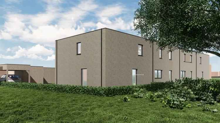 Nieuwbouw halfopen woning te koop in Ieper