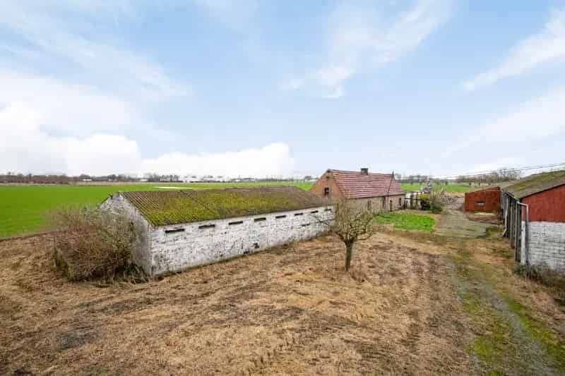 Domein Landegem: Te renoveren hoeve 1 hectare bouwmogelijkheden