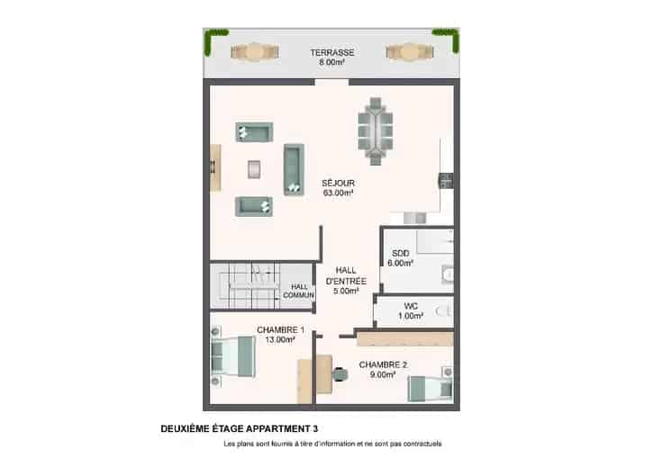 Appartementsblok Te Koop Seraing: 7 Eenheden Verhuurd