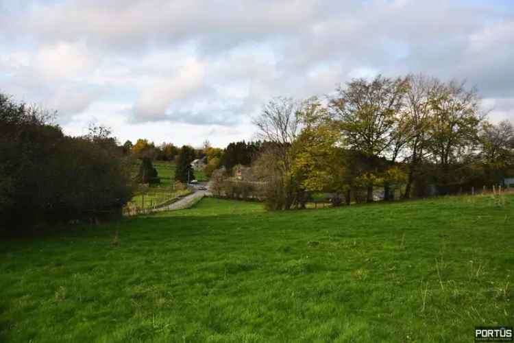 Bouwgrond te koop in het hart van de Ardense natuur