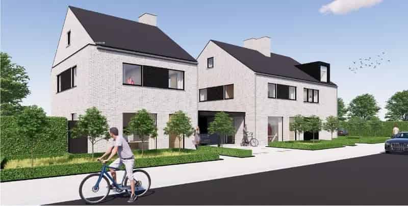 Nieuwbouwproject Ertvelde: 2 Halfopen Woningen met 3 slaapkamers