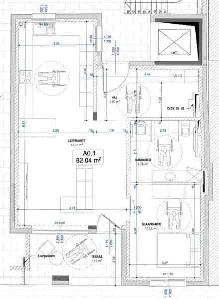 Appartement te koop Zottegem: gelijkvloers, energiezuinig, autostaanplaats