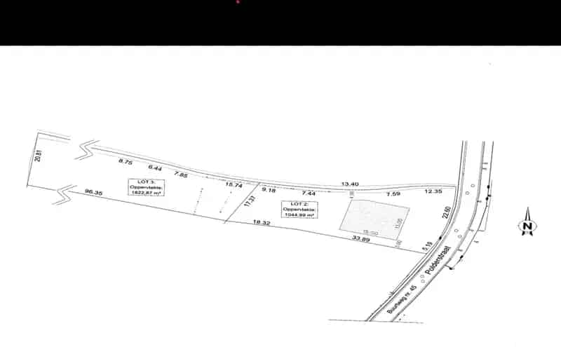 Bouwgrond Hamme 2800m²  Nabij Natuurgebied