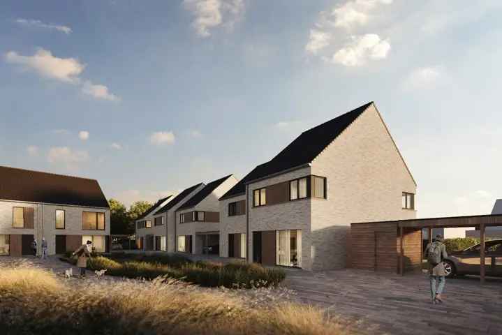Project Meibos Torhout: 12 Duurzame Nieuwbouwwoningen