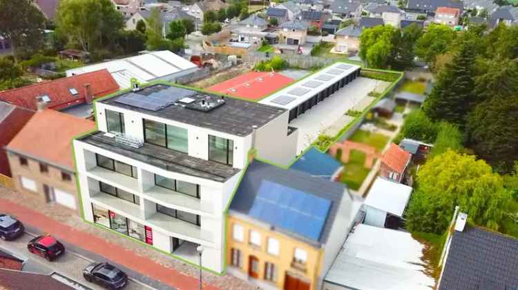 Nieuwbouw penthouse te koop in Residentie 'Canvas' Houthulst