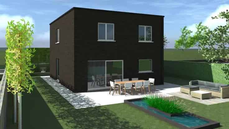 Nieuwbouwwoning Tessenderlo S-peil 30 Ruwbouw Winddicht