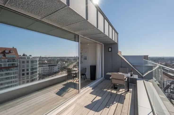 Duplex Penthouse Albertplein: Panoramisch Zicht Zee