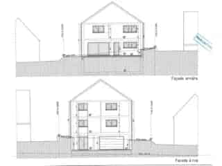Bouwgrond Monceau-sur-Sambre 1015m² 4-gevelhuis