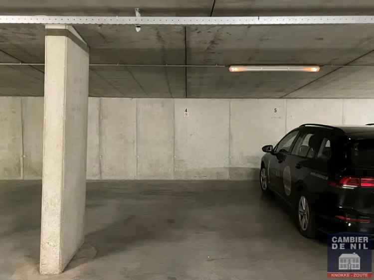 Koop parkeerplaats in Knokke-Heist met makkelijke toegang