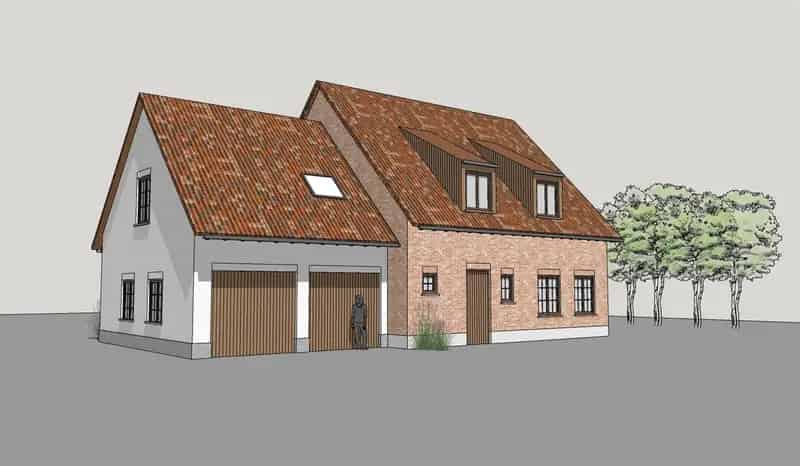 Nieuwbouwwoning Deerlijk: Unieke locatie, volledig aanpasbaar
