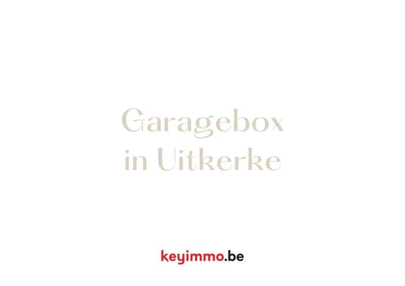 Garagebox te koop in Uitkerke