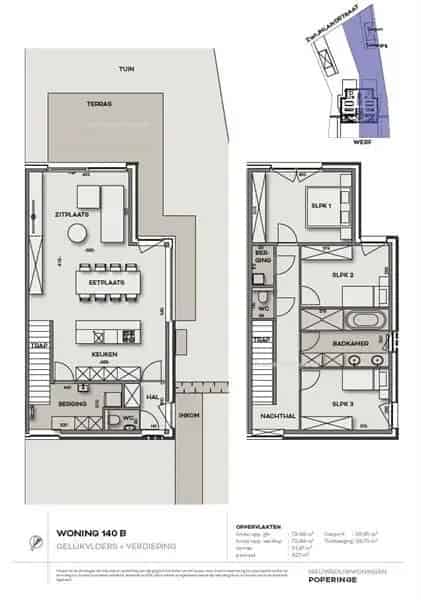 Nieuwbouw Huis 3 Slaapkamers Poperinge