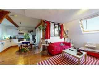 Duplex te Koop Schaarbeek 91m2 3 slaapkamers