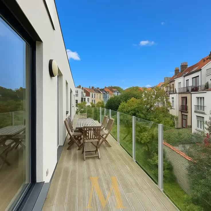 Appartement Te Koop Brussel 2 slaapkamers Zuidgericht Terras