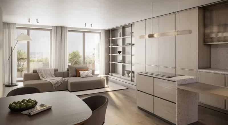 Antwerpen City Yard Appartementen Nieuwbouw