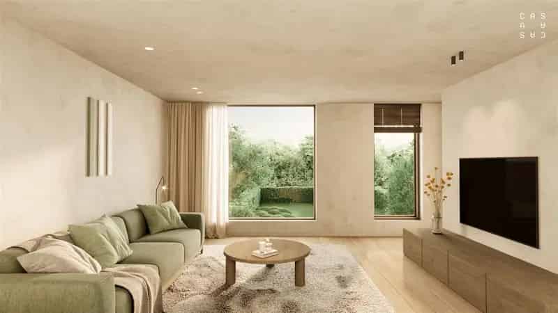 Huis te huur Gent: Moderne architectuur, 3 slaapkamers, tuin