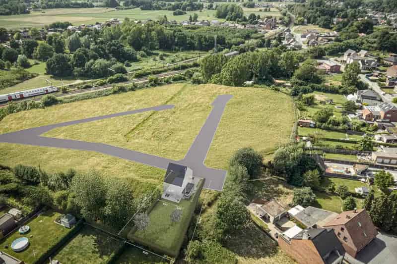 Bouwgrond te Huur Bilzen 5a 65ca Halfopen Bebouwing