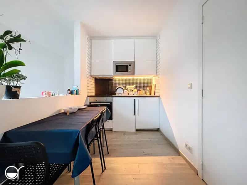 Appartement Gent: Triplex 1 Slaapkamer + Studio