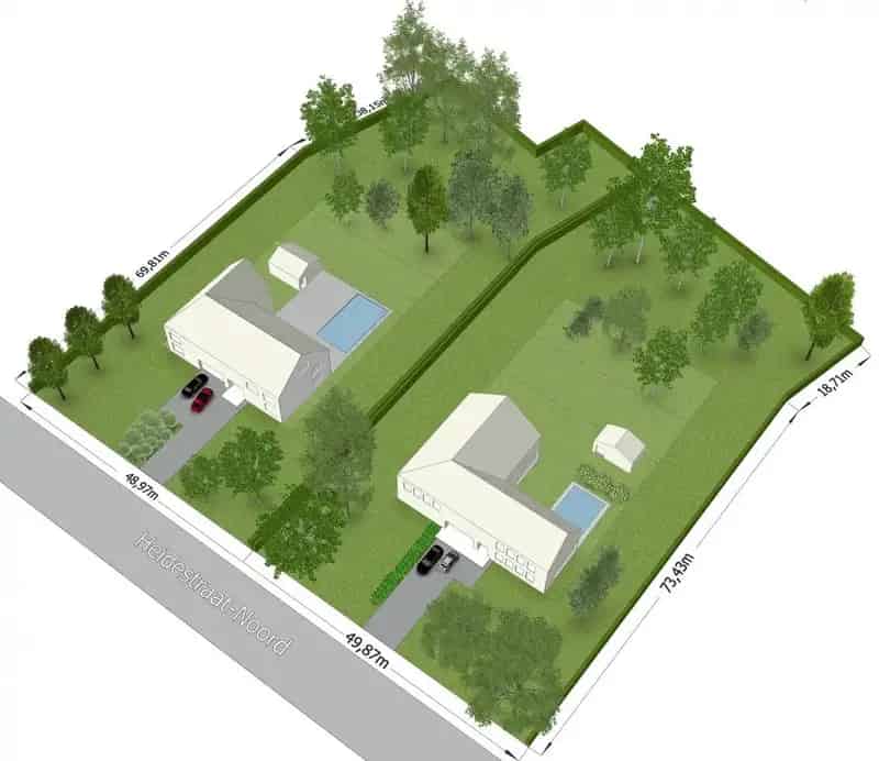 Bouwgrond Kapellen 5003 m² Open Bebouwing