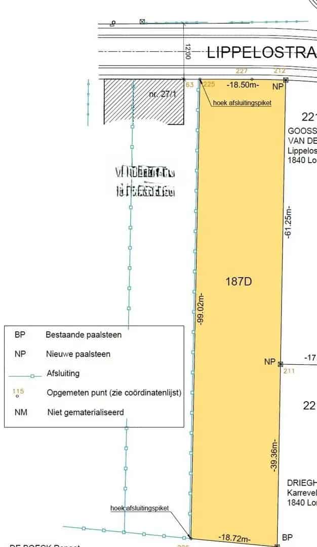 Bouwgrond Malderen 18a55 Open Bebouwing