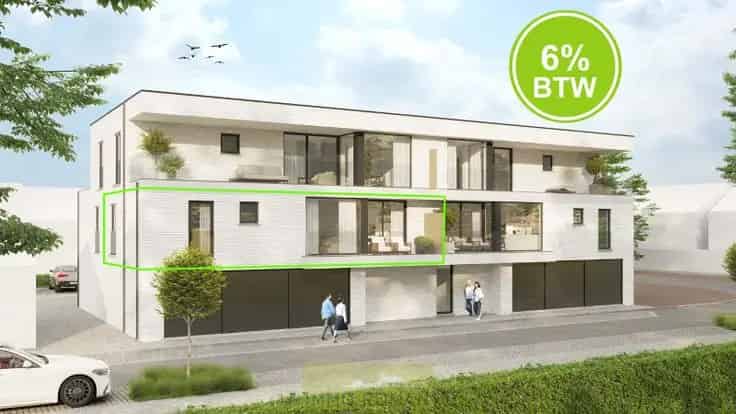 Nieuwbouw Appartement Kluisbergen 2 slaapkamers Terras 6 BTW