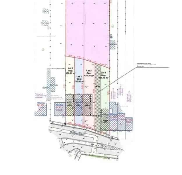 Bouwgrond te Koop Erpe - 536m² - Halfopen Bebouwing