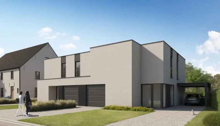 Moderne, halfopen woning