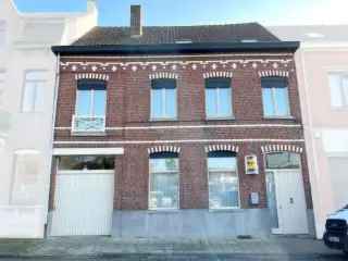 Herenhuis te koop Wervik 4 slaapkamers tuin garage