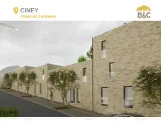 Grond te koop Ciney 3 huizen 150m² tuin terras