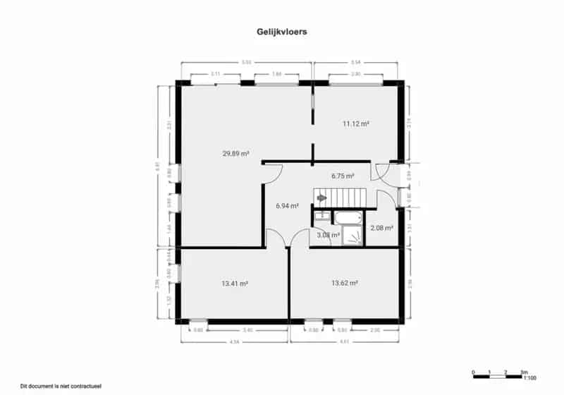 Rustig Gelegen Woning met 2 slaapkamers en garages