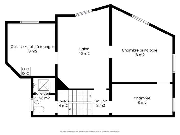 Appartement Te Koop La Roue 1 Slaapkamer 58m²