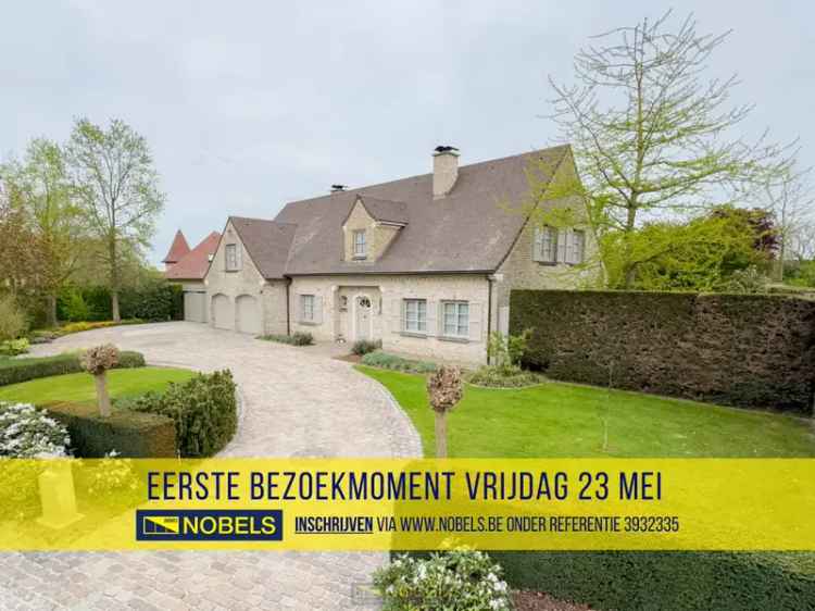 Huis te koop Zingem: Ruime villa met 5 slaapkamers en tuin