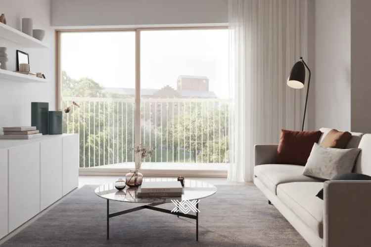 Appartement te huur Deinze: 2 slaapkamers, terras, 6 BTW