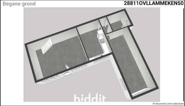 LOT 3 Woning met Garage en 2 Slaapkamers