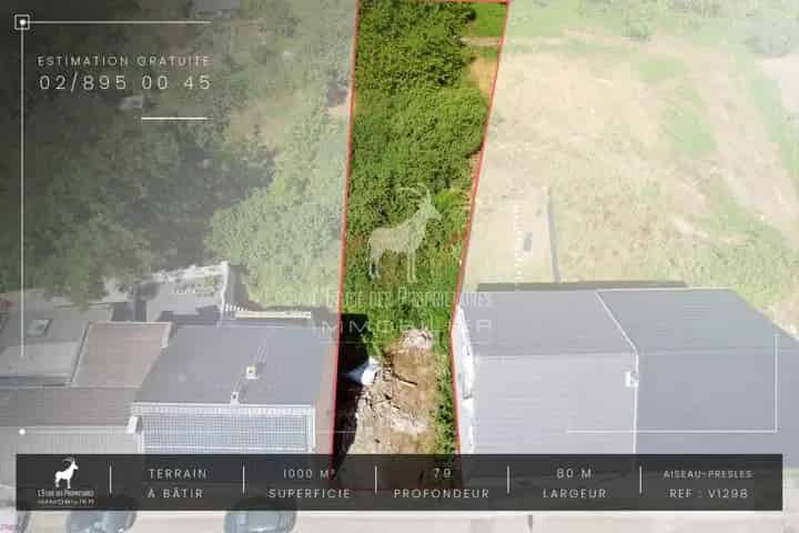 Bouwgrond Aiseau-Presles Droomhuis