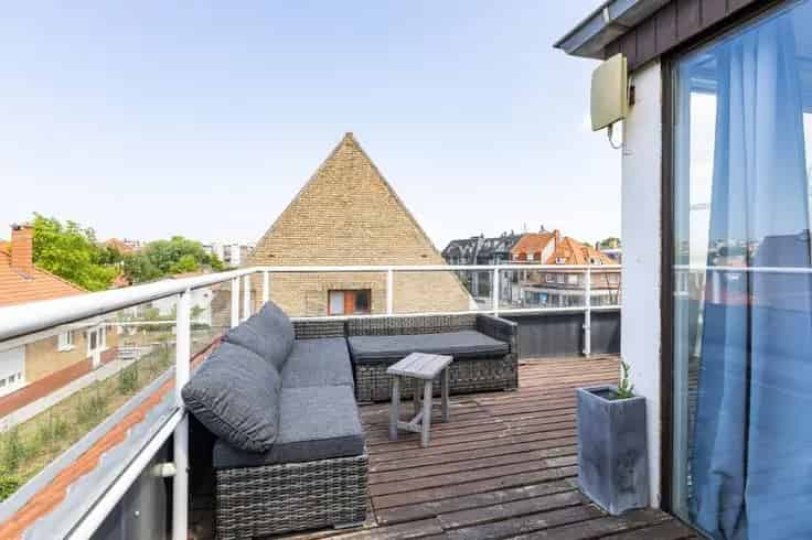 Appartement te Koop Koksijde-Bad: Ruim Terras Vrij Zicht
