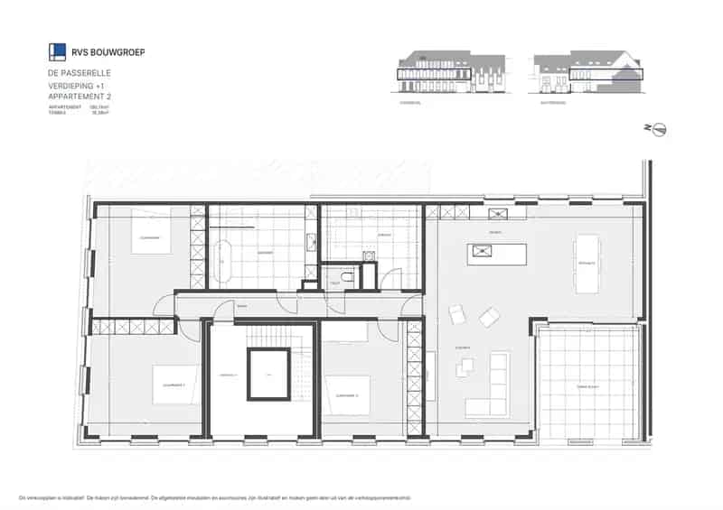 Nieuwbouwappartement Wetteren - Project De Passerelle