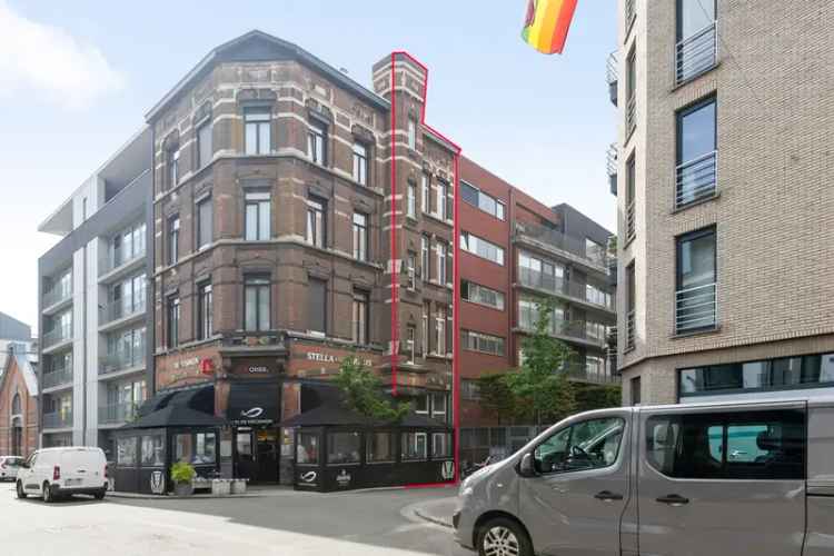 Te koop eclectisch huis in centrum Antwerpen met 4 slaapkamers