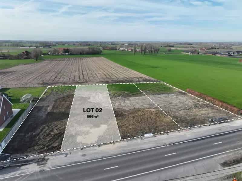 Bouwgrond te koop in Tielt 866m²