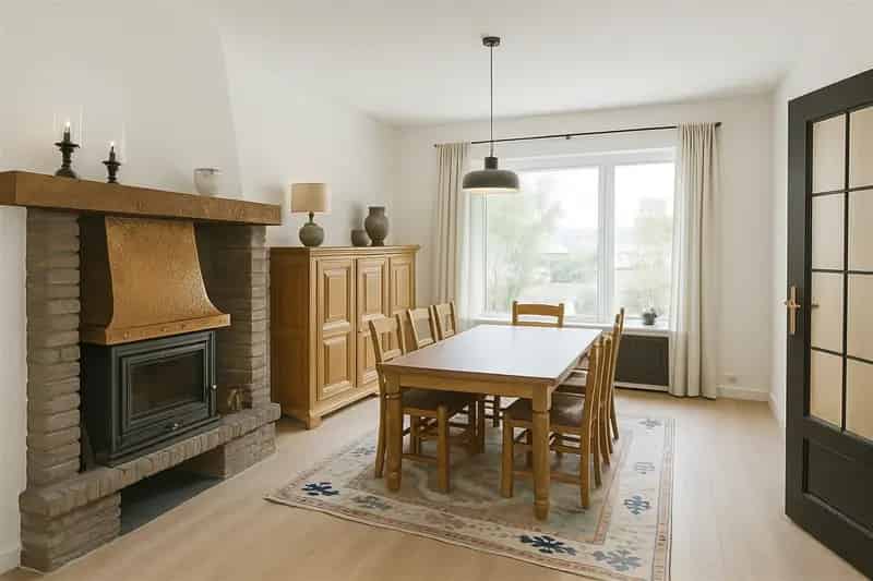 Huis te huur Bel-etage 3 slaapkamers garage Zuid-tuin