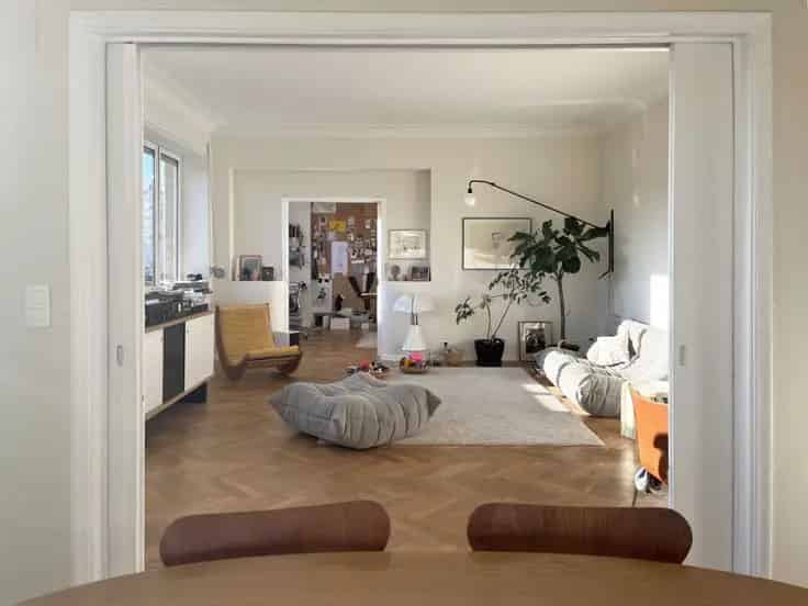 Appartement 152m2 Ixelles Art Deco Gerenoveerd