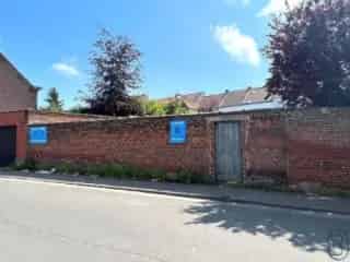 Bouwgrond Ronse Centrum 340m2 Zuidgerichte Tuin