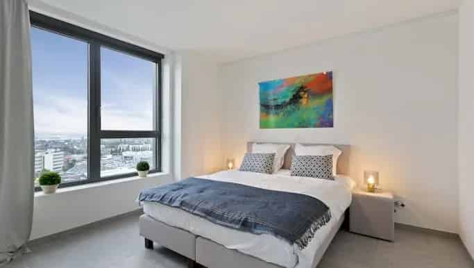 Appartement te koop in EKLA toren - Panoramisch uitzicht Brussel