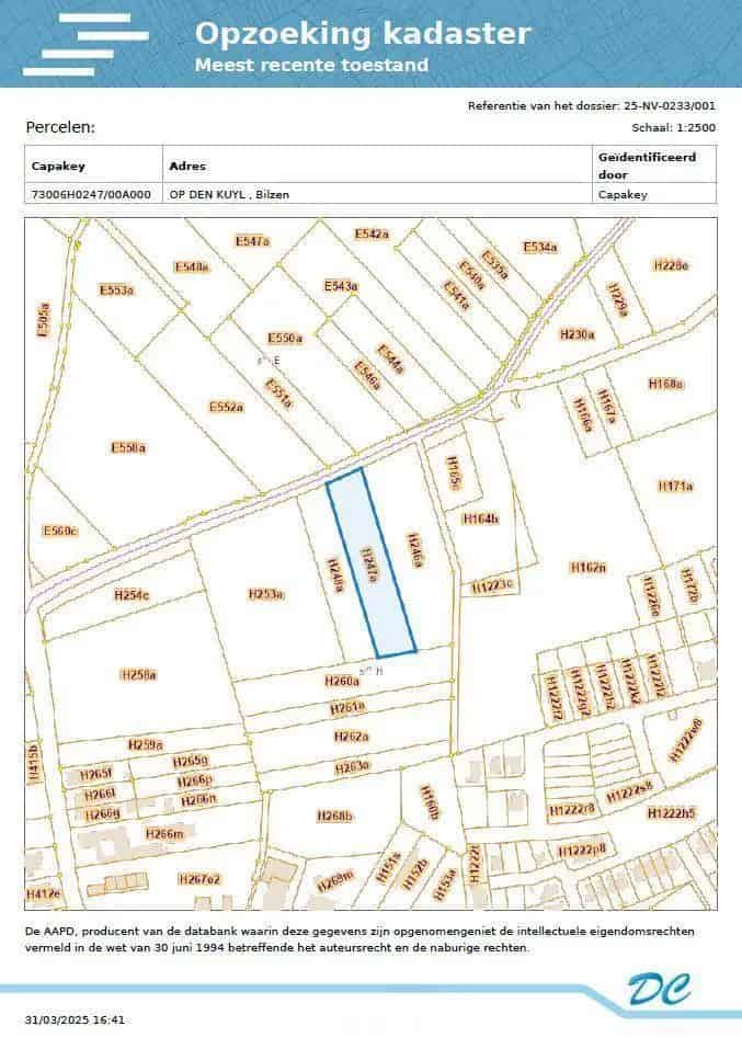 Landbouwgrond Bilzen te Koop via Bieding