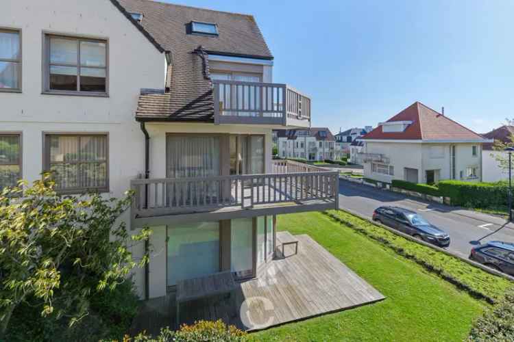 Appartement te huur in Duinbergen met terras en garagebox optie