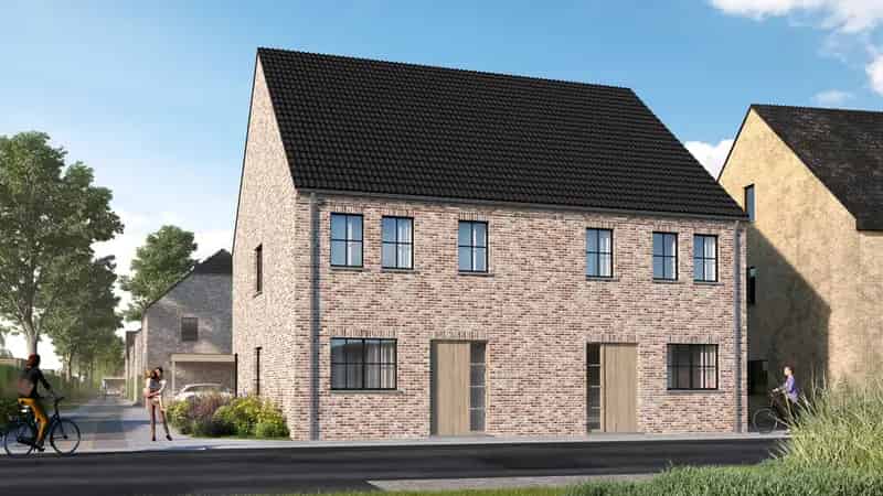 Halfopen Nieuwbouwwoning te Koop tussen Brugge en de Kust