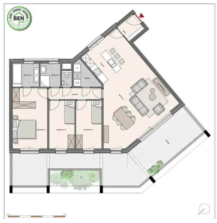 Penthouse te koop met volledige aanbieding