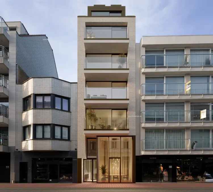 Nieuwbouw appartement te koop in Knokke