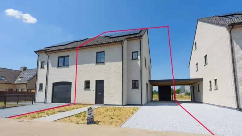 Nieuwbouw HOB Ooigem 3 slaapkamers Instapklaar